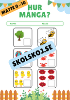 Matte 0 - 10 - Häfte