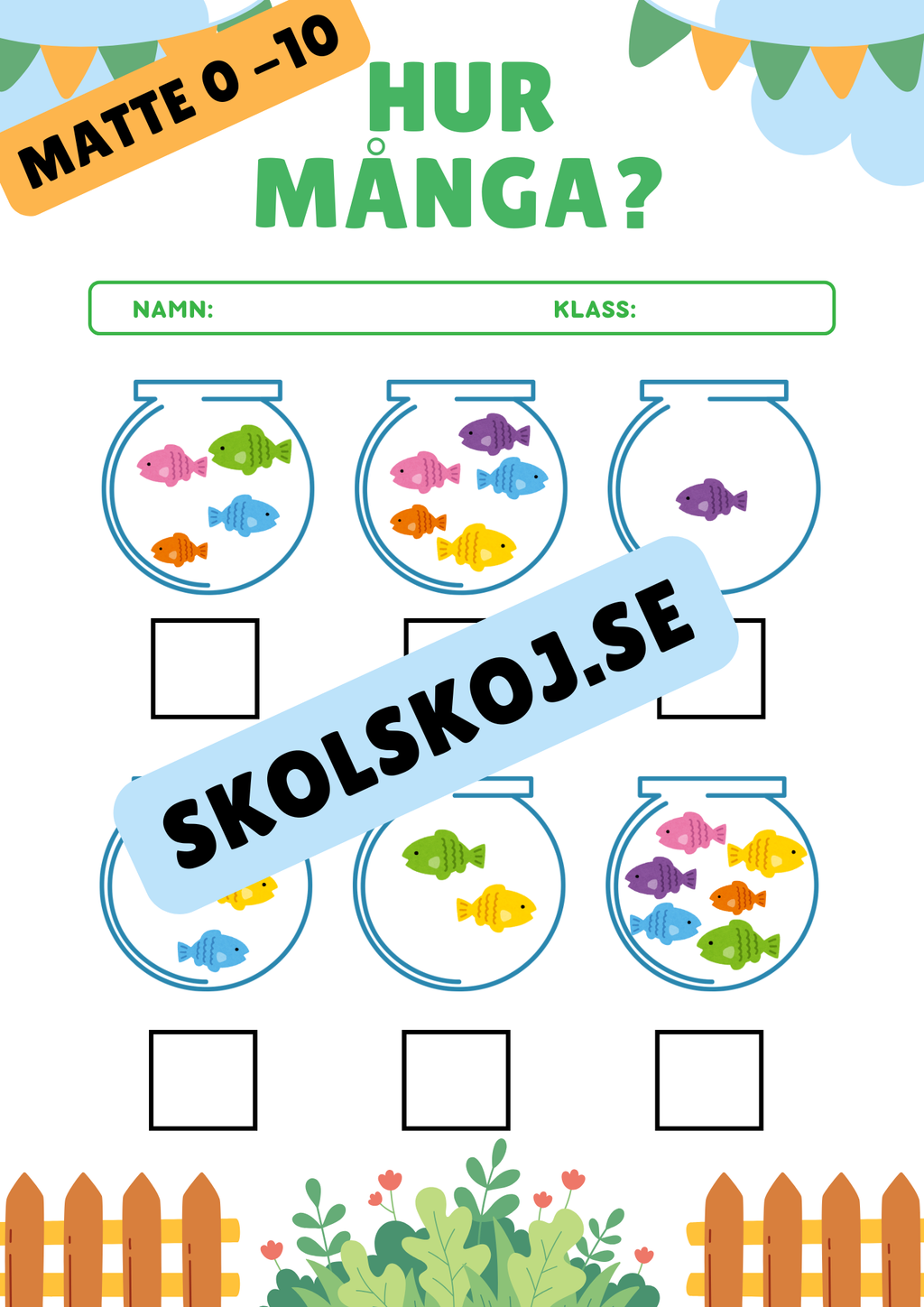 Matte 0 - 10 - Häfte
