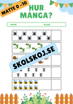Matte 0 - 10 - Häfte