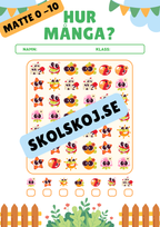 Matte 0 - 10 - Häfte