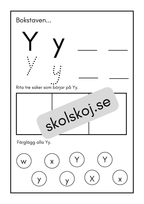Mina bokstäver - Häfte (30 sidor)