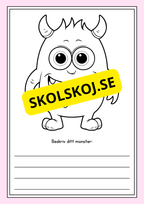 Mina monster - Beskriv ditt monster