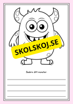 Mina monster - Beskriv ditt monster