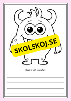 Mina monster - Beskriv ditt monster