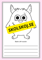 Mina monster - Beskriv ditt monster