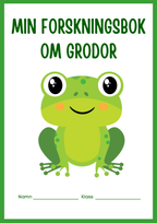Min forskningsbok om grodor