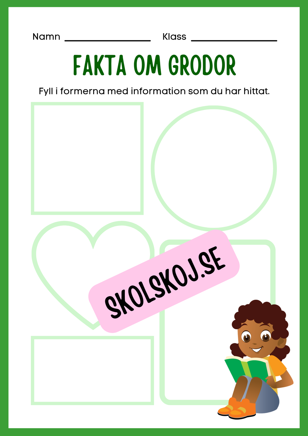 Min forskningsbok om grodor