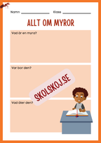Min forskningsbok om myror