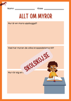 Min forskningsbok om myror