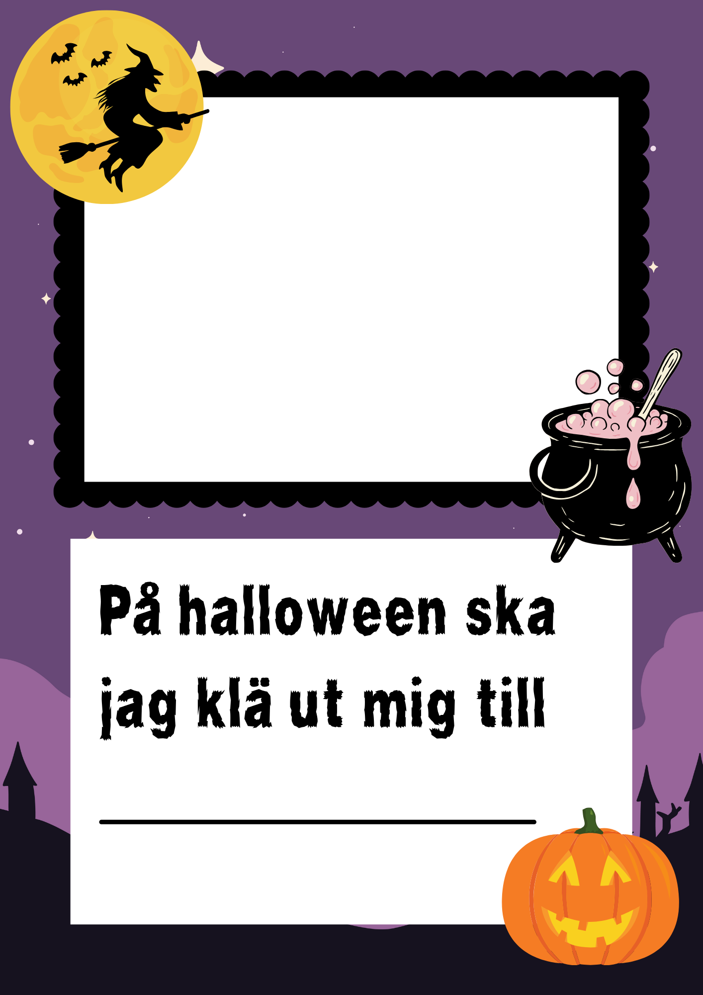 Min halloweenutklädnad