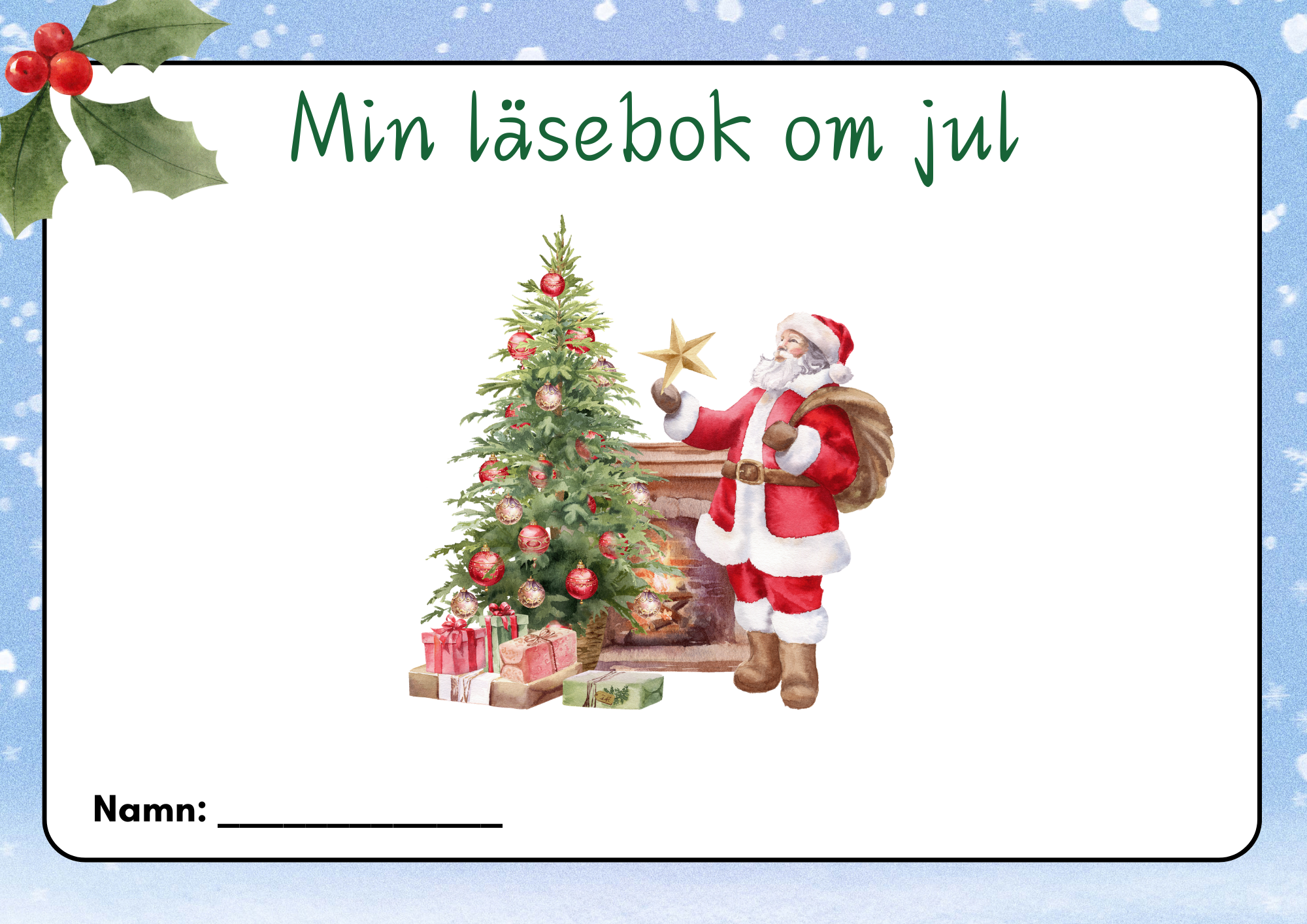 Min läsebok om jul