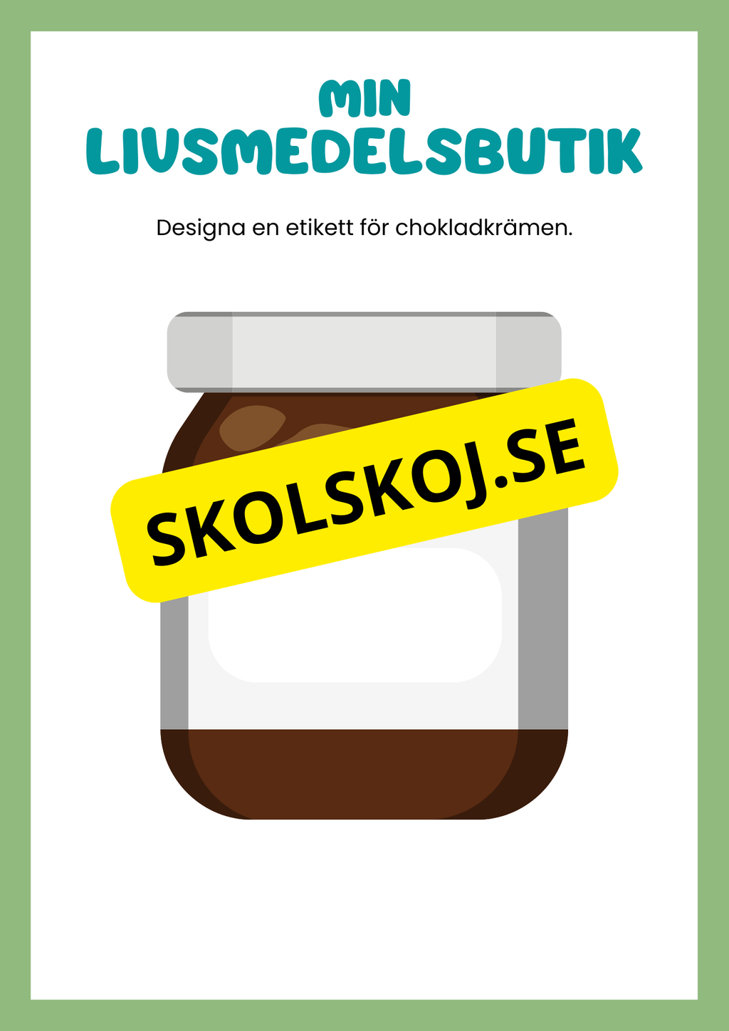 Min livsmedelsbutik - Häfte