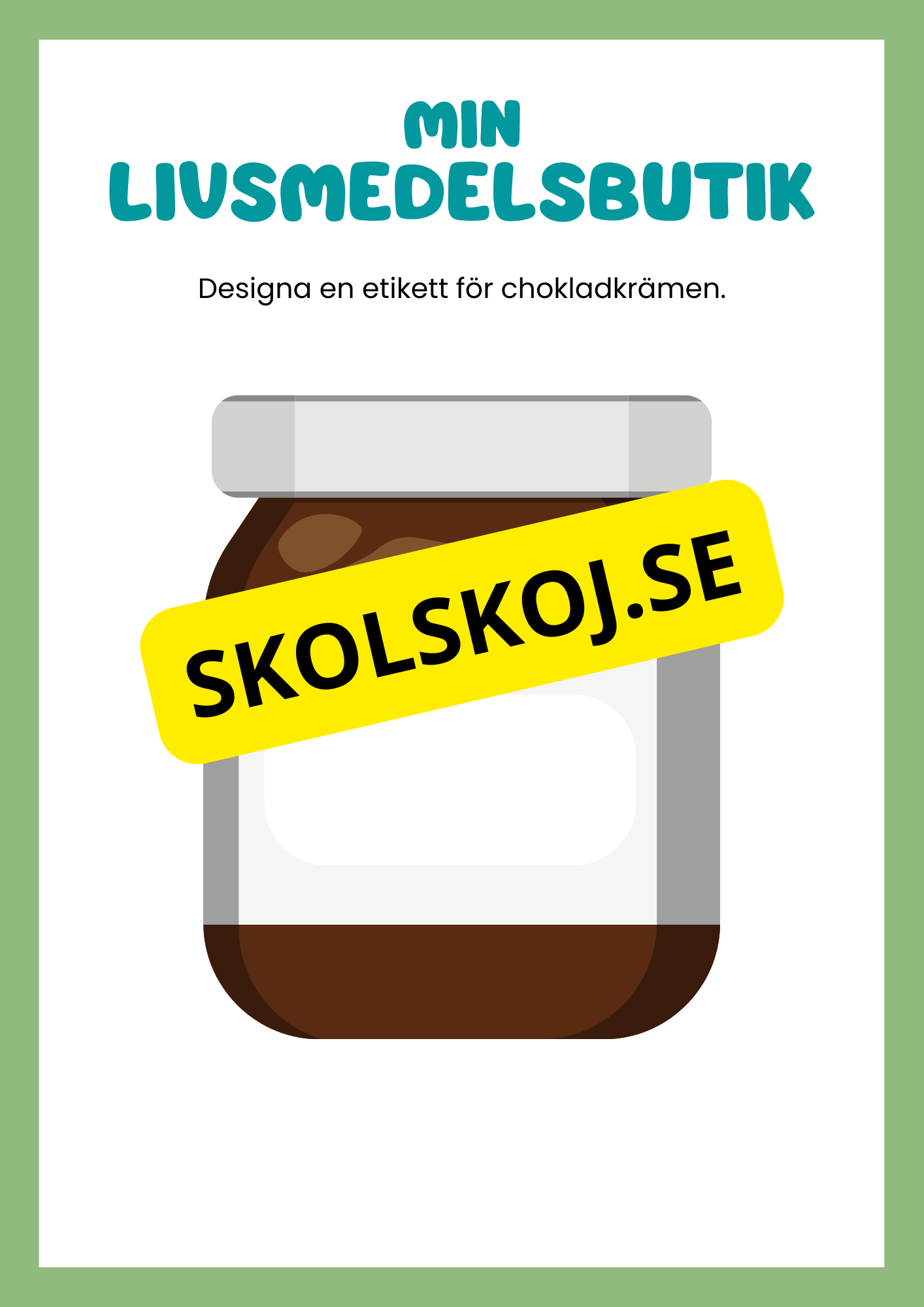 Min livsmedelsbutik - Häfte