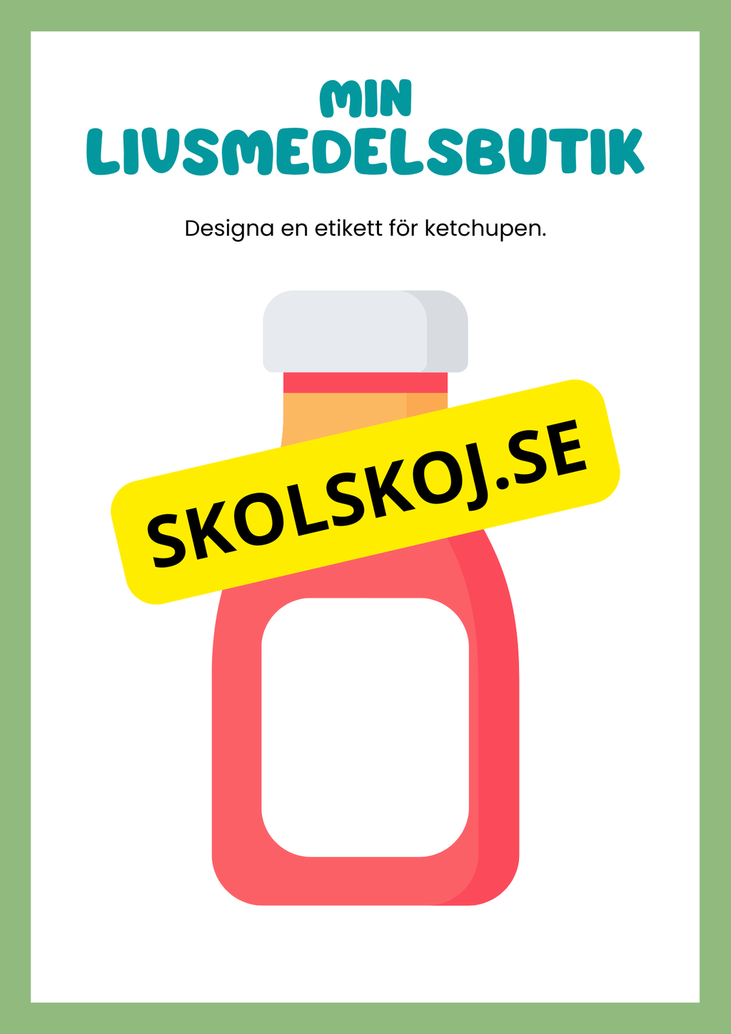 Min livsmedelsbutik - Häfte