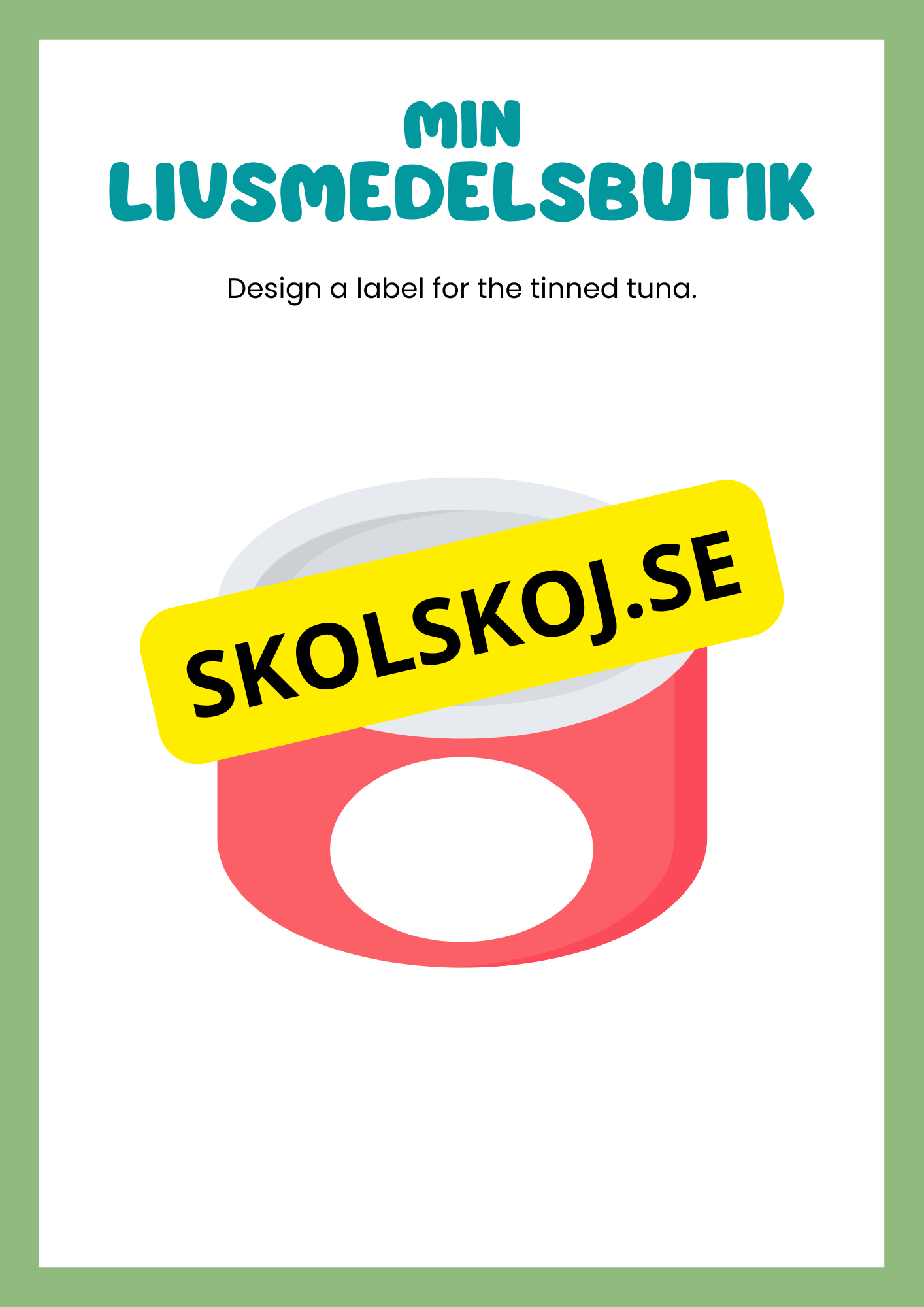 Min livsmedelsbutik - Häfte