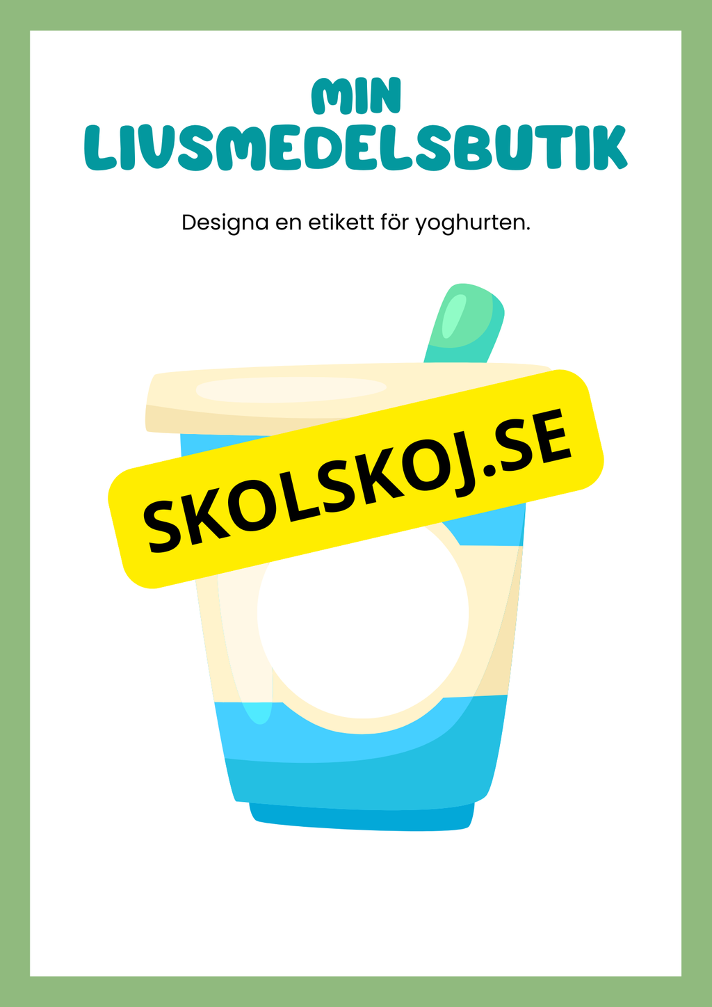 Min livsmedelsbutik - Häfte