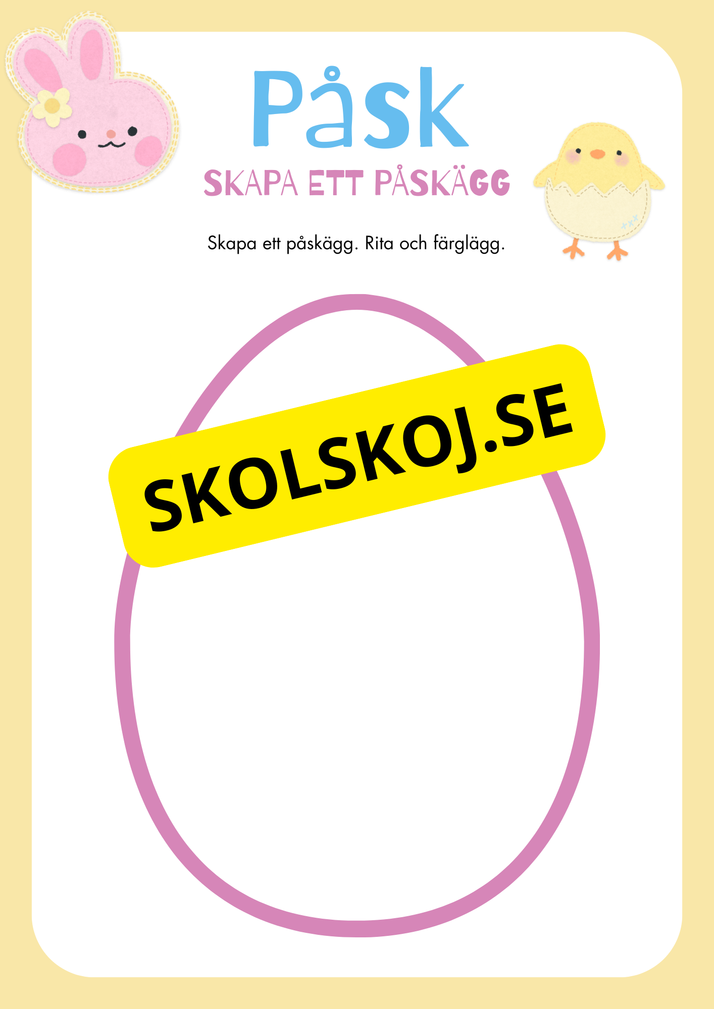 Min påsk - Aktivitetsbok