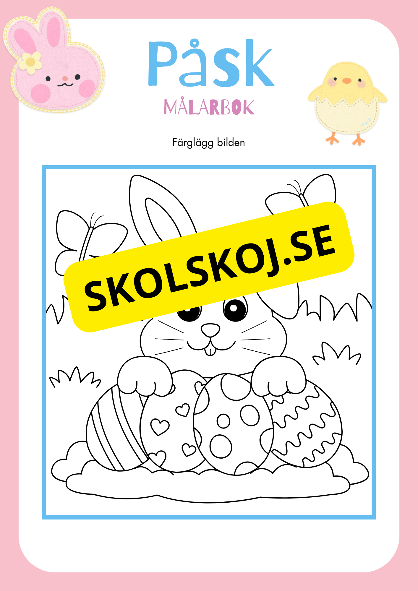 Min påsk - Aktivitetsbok