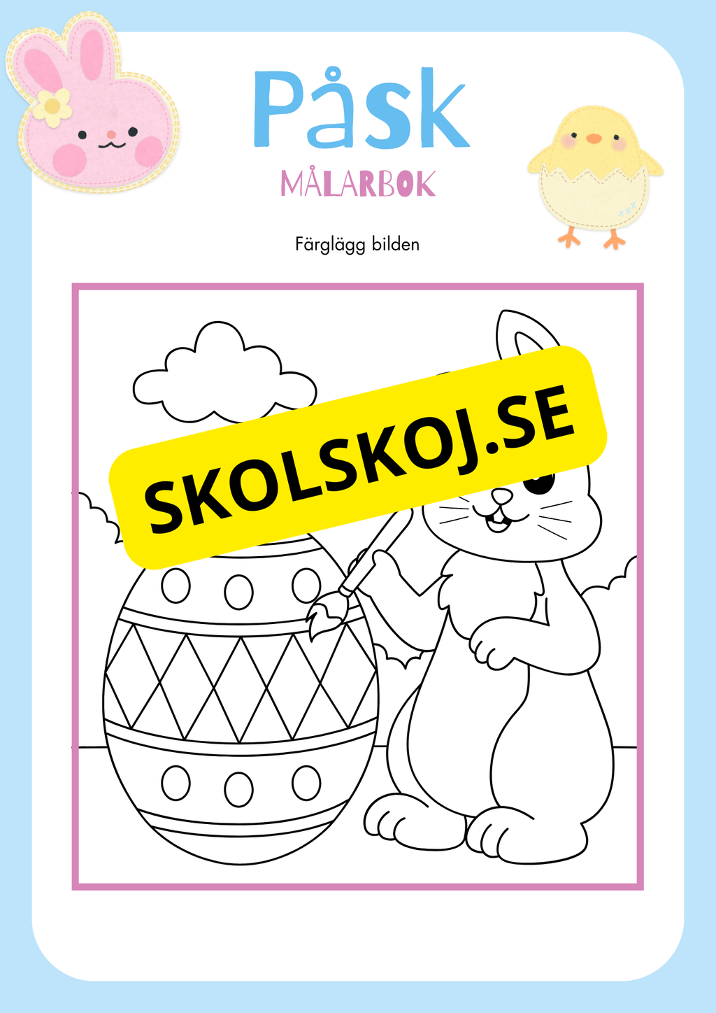 Min påsk - Aktivitetsbok