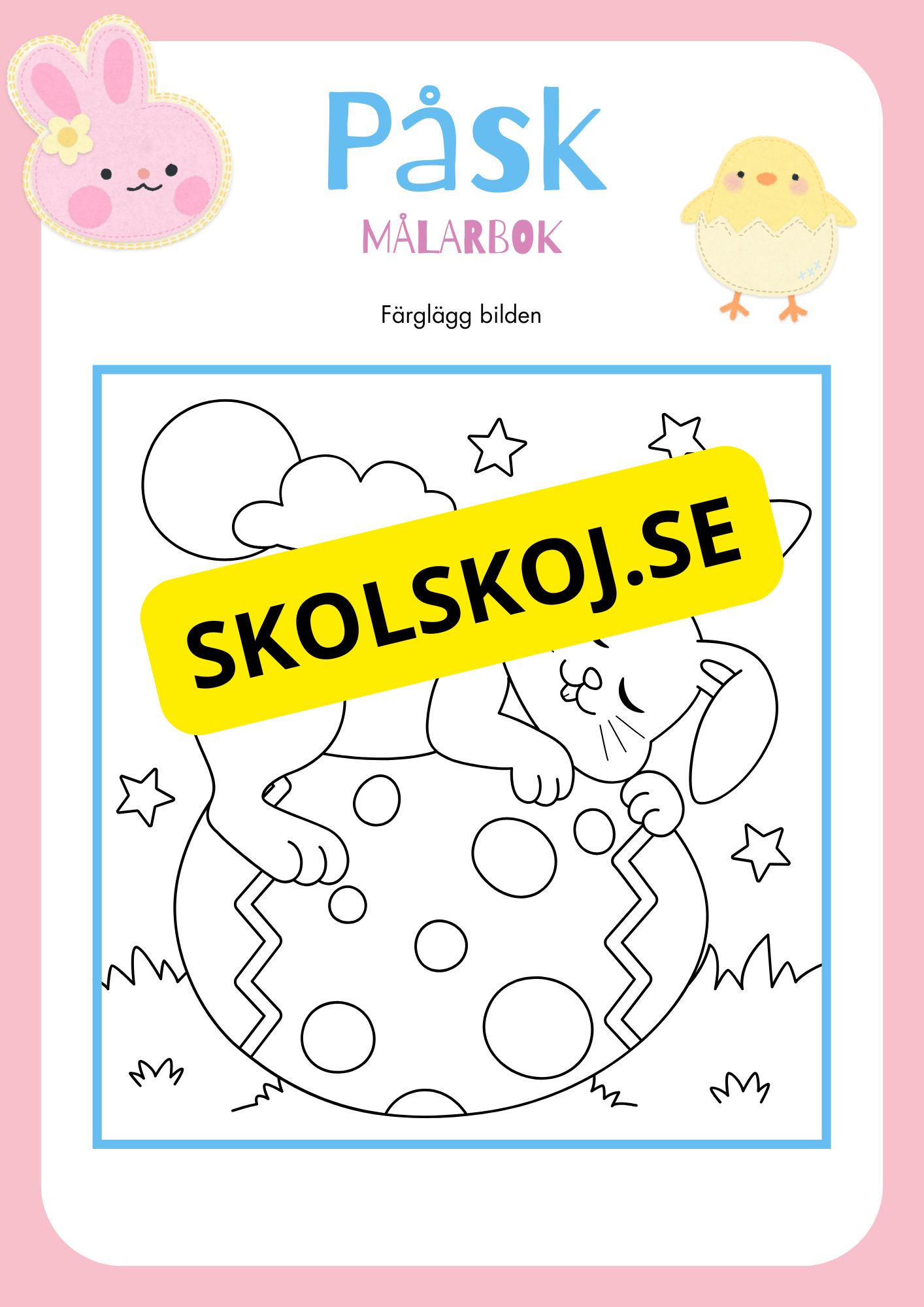 Min påsk - Aktivitetsbok