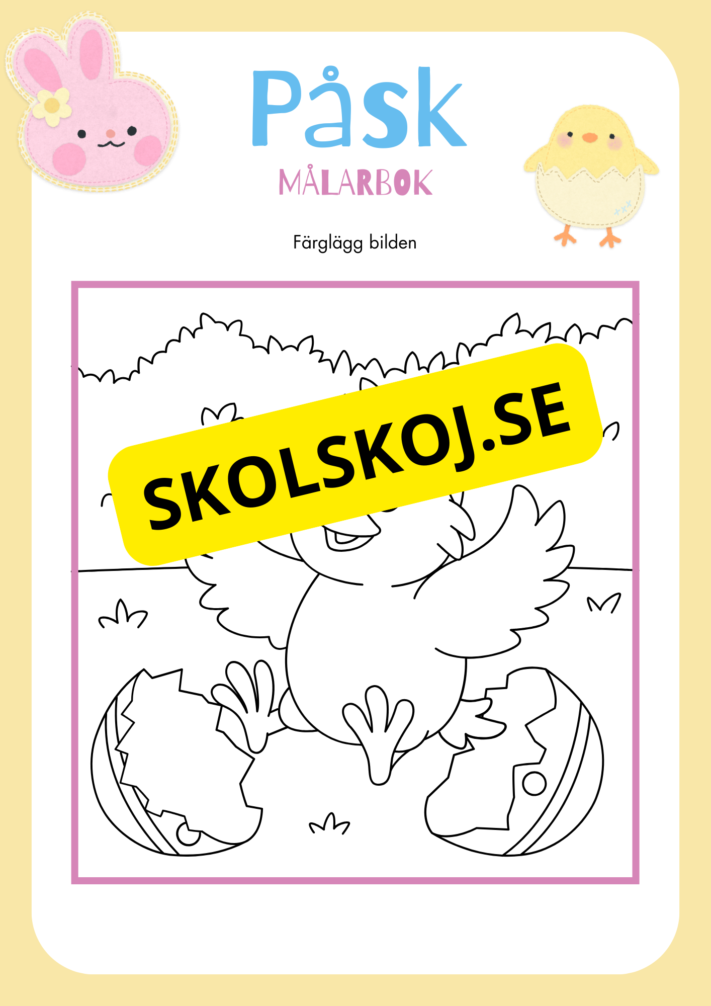 Min påsk - Aktivitetsbok