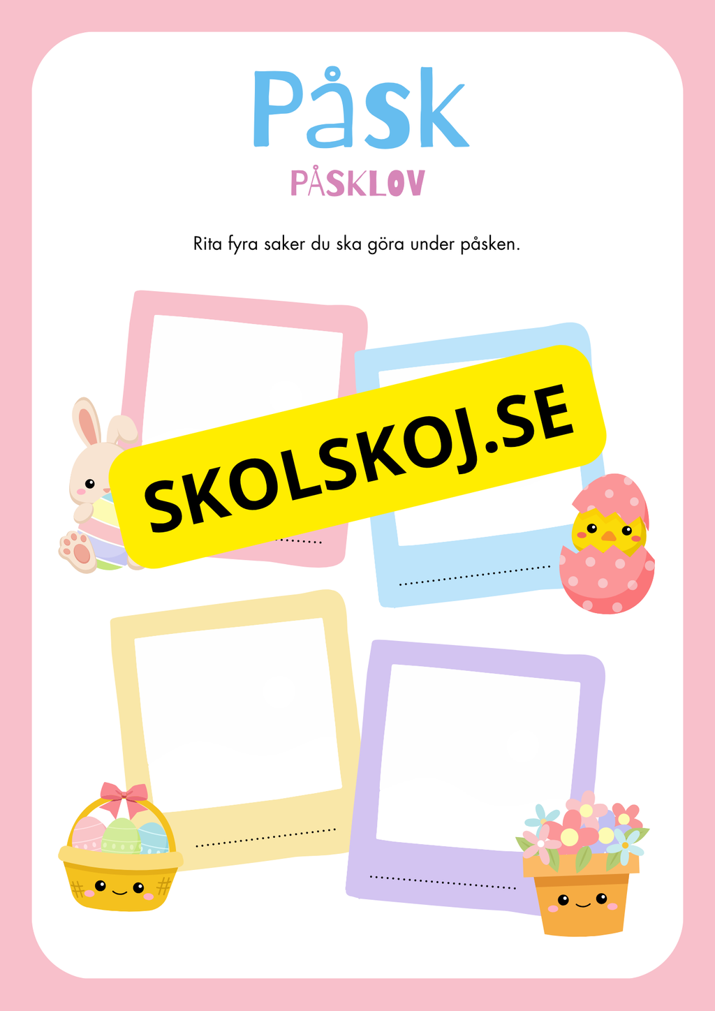 Min påsk - Aktivitetsbok