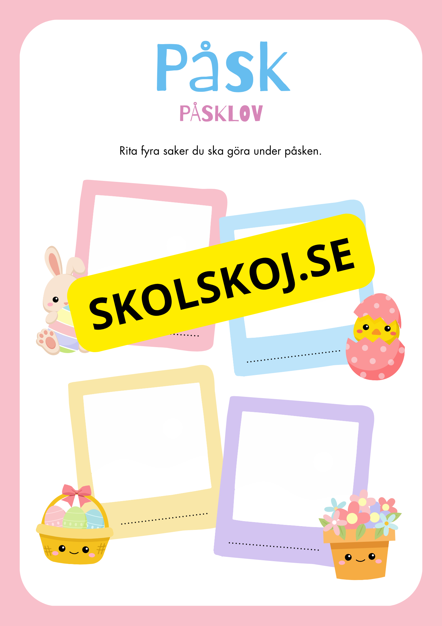 Min påsk - Aktivitetsbok