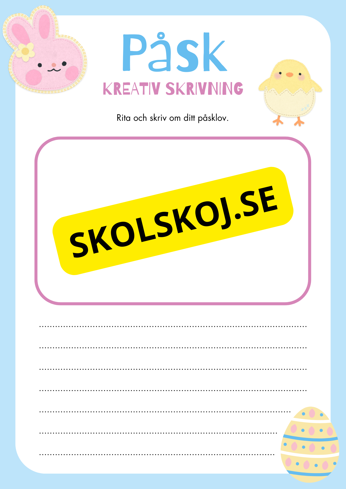 Min påsk - Aktivitetsbok
