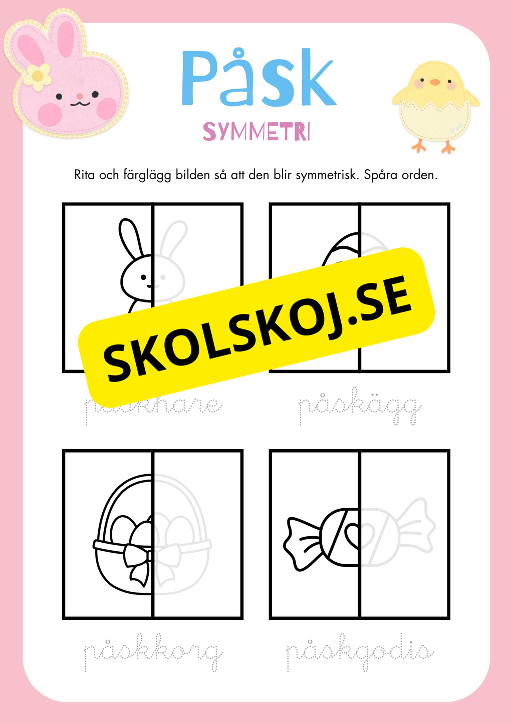 Min påsk - Aktivitetsbok