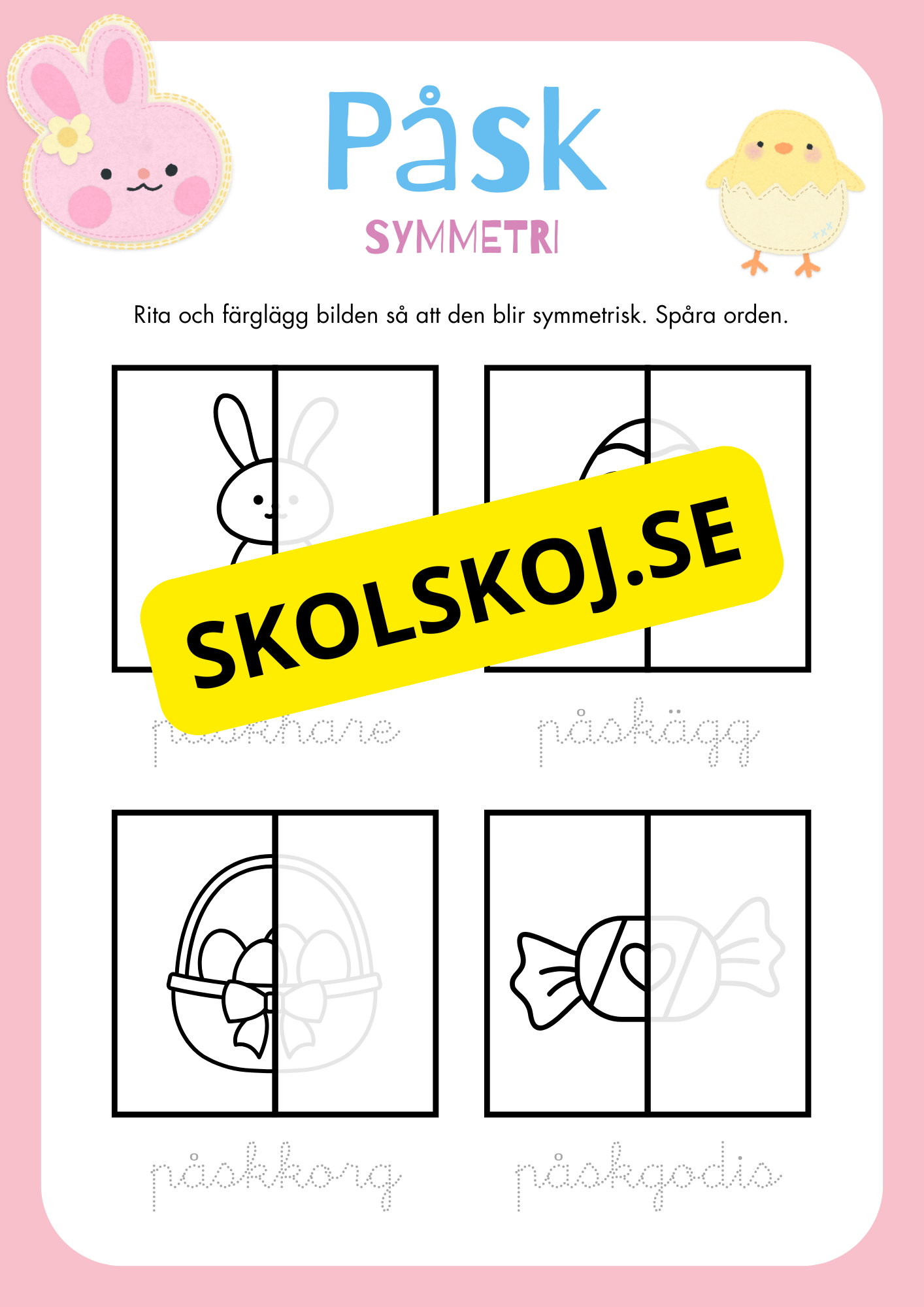 Min påsk - Aktivitetsbok