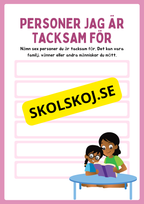Min tacksamhetsbok