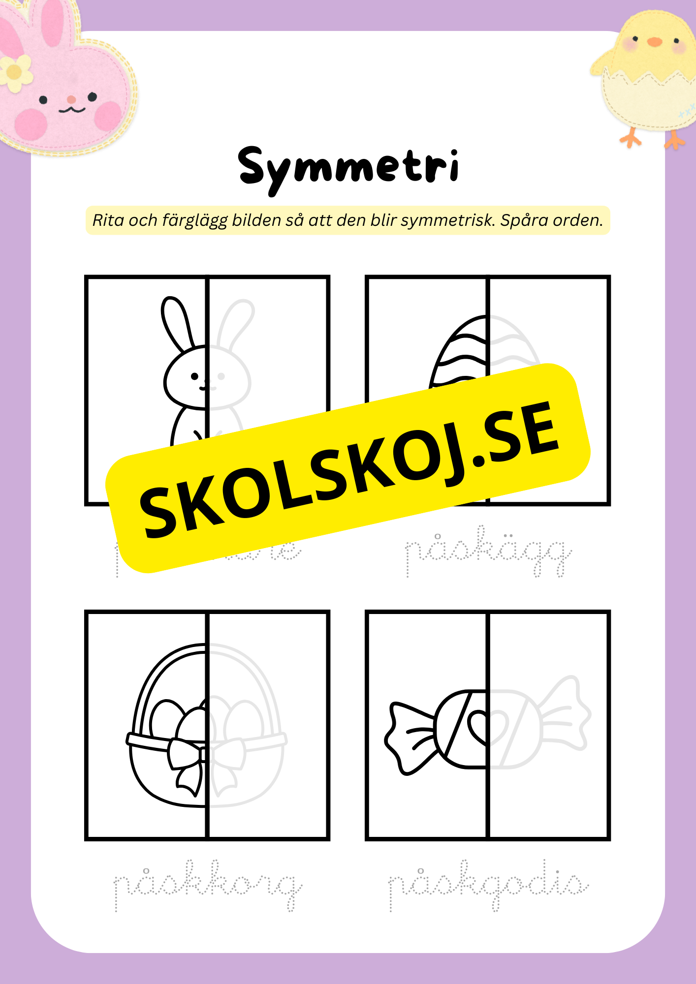 Mitt påskhäfte - Aktivitetsbok