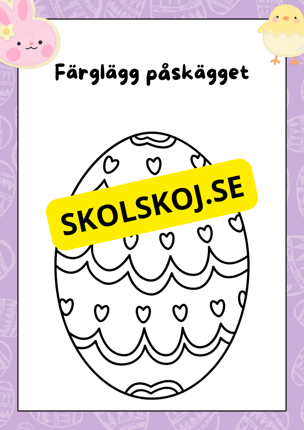 Mitt påskhäfte - Aktivitetsbok