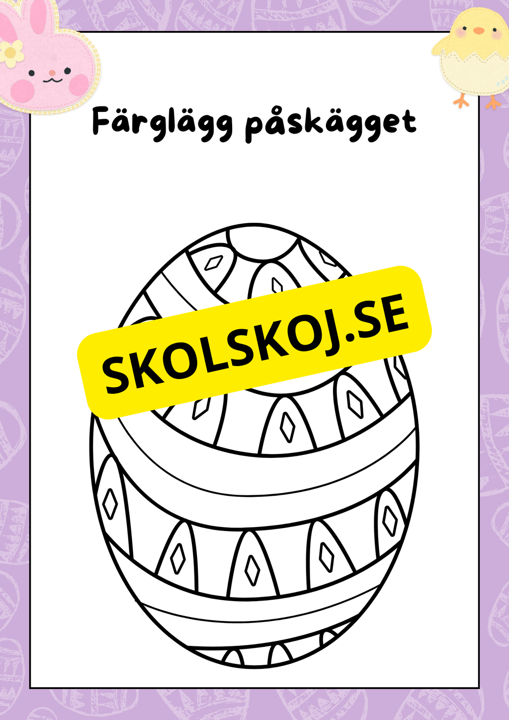 Mitt påskhäfte - Aktivitetsbok