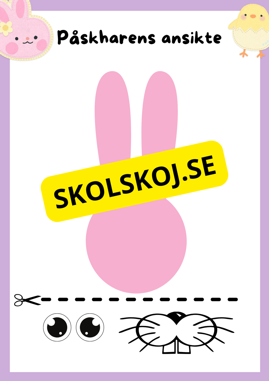 Mitt påskhäfte - Aktivitetsbok