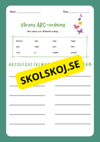 Mitt vårhäfte - Årskurs 2 - 4