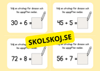 Multiplikation och division - Flashkort (40 st)