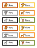 Namnlappar - Redigerbara - Powerpoint