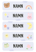 Namnlappar - Redigerbara powerpoint