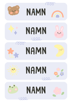 Namnlappar - Redigerbara powerpoint