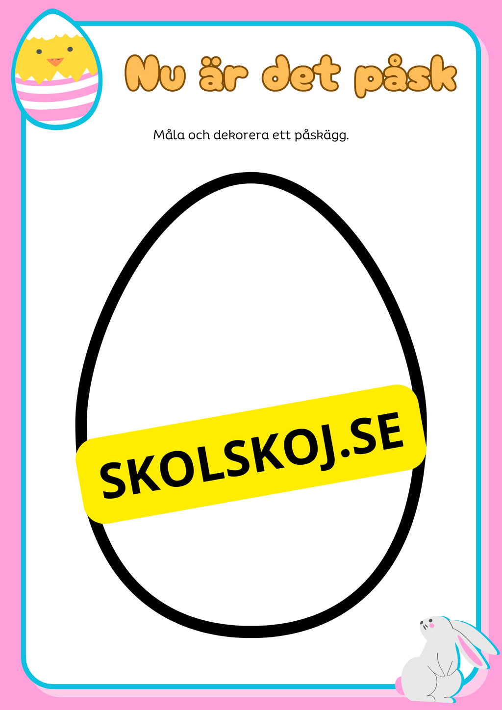 Nu är det påsk - Blandade uppgifter