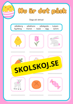 Nu är det påsk - Blandade uppgifter