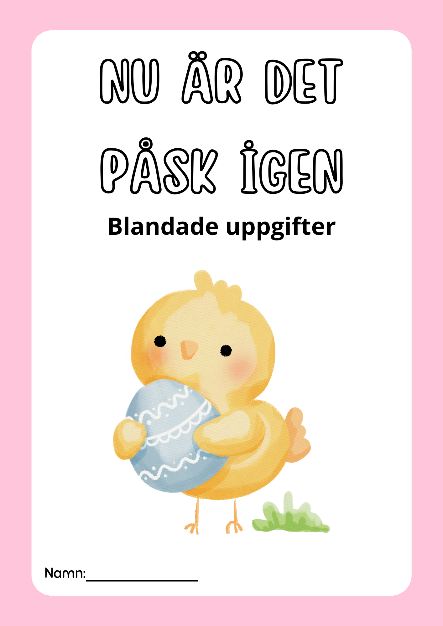 Nu är det påsk igen - Blandade uppgifter