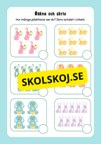 Nu är det påsk igen - Blandade uppgifter