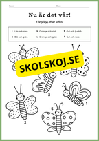Nu är det vår - Blandade uppgifter