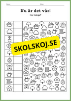 Nu är det vår - Blandade uppgifter
