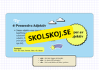 Ordklass Adjektiv - Häfte - Årskurs 4 - 6