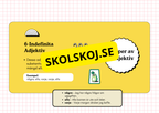 Ordklass Adjektiv - Häfte - Årskurs 4 - 6