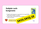 Ordklass Verb - Häfte - Årskurs 4 - 6 + uppgifter