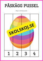 Påskägg pussel